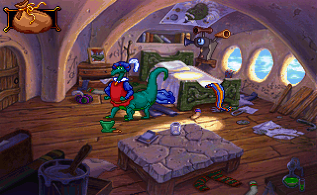 Blazing Dragons - PlayStation game screenshot (1996) by Crystal Dynamics